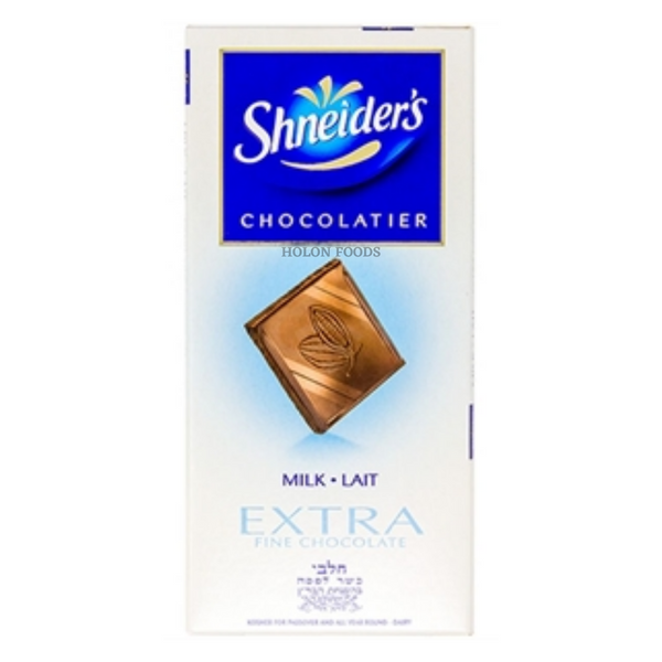 Shneider's Extra Fine Milk Chocolate Bar 3.5 oz