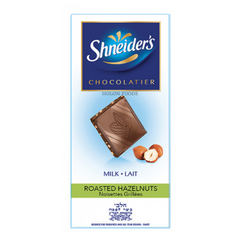 Shneider's Roasted Hazelnut Milk Chocolate Bar 3.5 oz