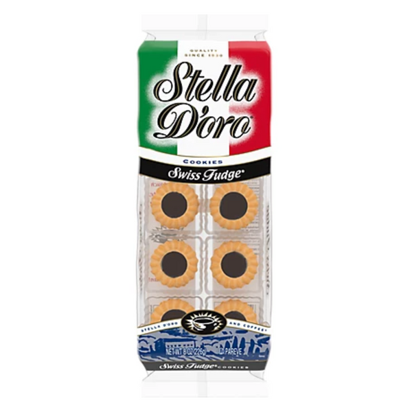 Stella D'oro Swiss Fudge Cookies 8 oz