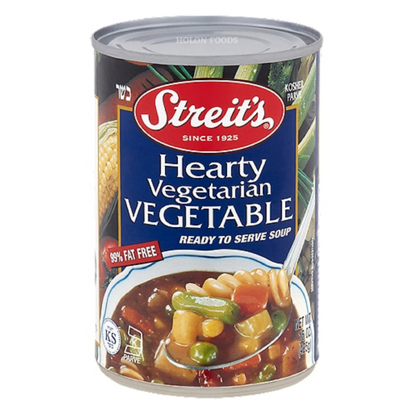 Streit's Hearty Vegetarian Vegetable Soup 15 oz