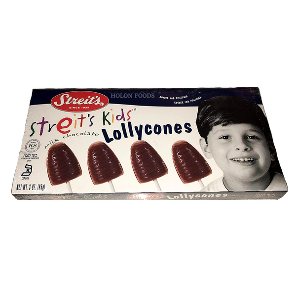 Streit's Milk Chocolate Lollycones 6 oz