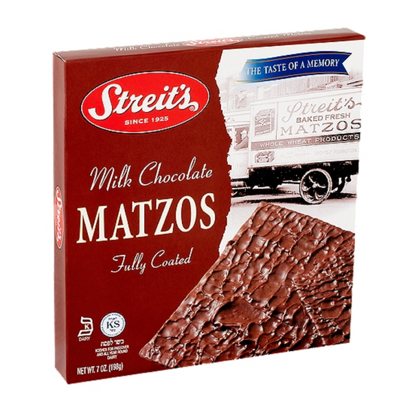 Streit's Milk Chocolate Matzos Fully Coated 7 oz