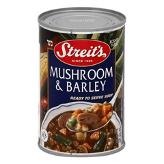 Streit’s Mushroom & Barley Soup 15 oz