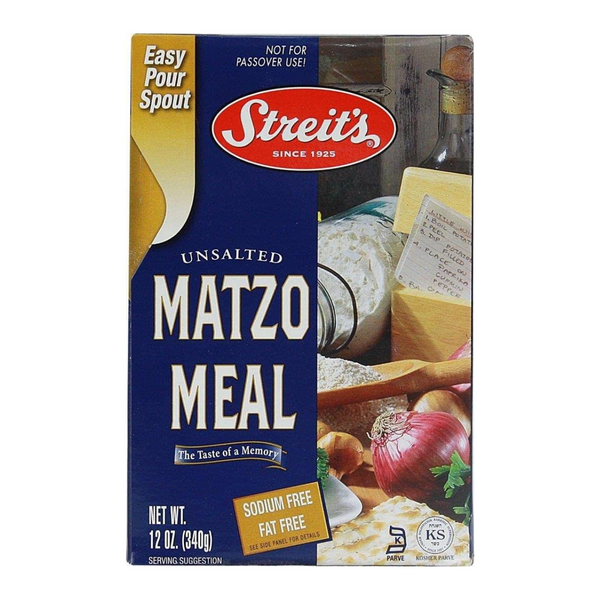 Streit's Unsalted Matzo Meal 12 oz