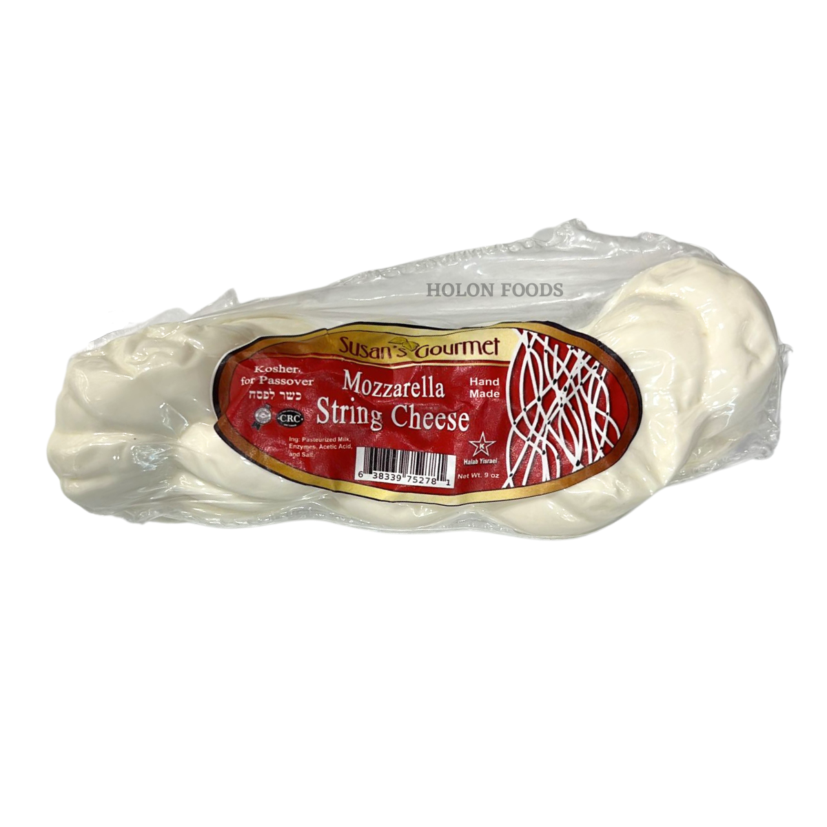 Buy Susan's Gourmet Mozzarella String Cheese 9 oz | Holon Kosher Foods ...