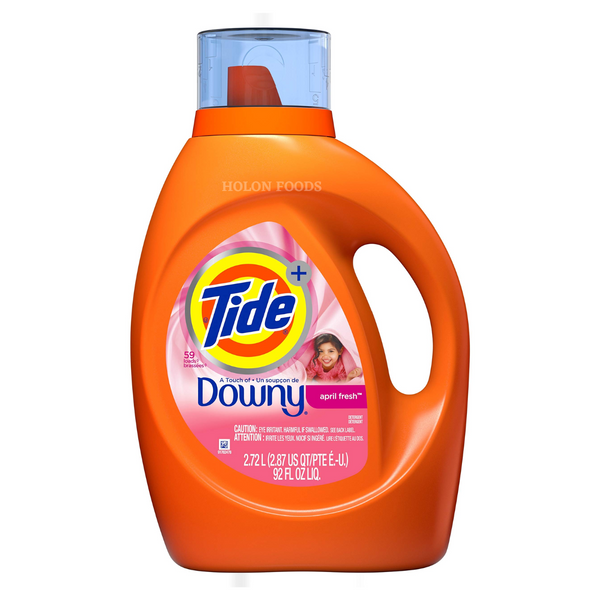 Tide Plus Downy April Fresh Laundry Detergent 92 oz