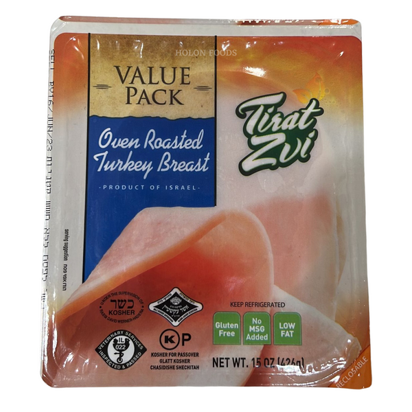 Tirat Zvi Oven Roasted Turkey Breast Value Pack 15 oz