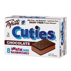 Tofutti Cuties Chocolate Ice Cream 12 oz