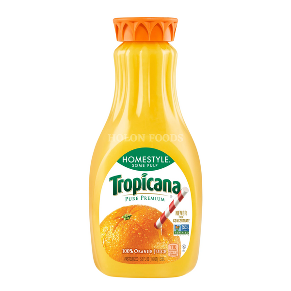 Tropicana Homestyle Some Pulp Orange Juice 52 oz