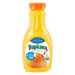 Tropicana No Pulp Orange Juice with Calcium 52 oz