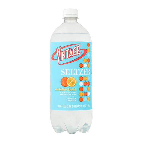 Vintage Seltzer Mandarin Orange 33.8 oz
