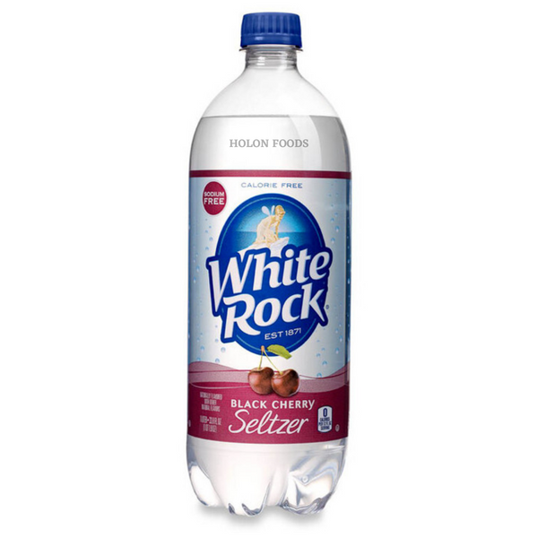 White Rock Seltzer Black Cherry 1 lt