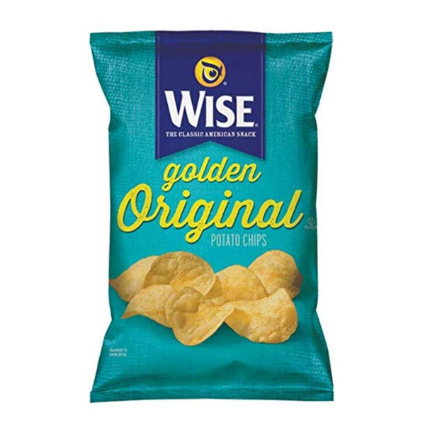 Wise Golden Original Potato Chips 2.5 oz