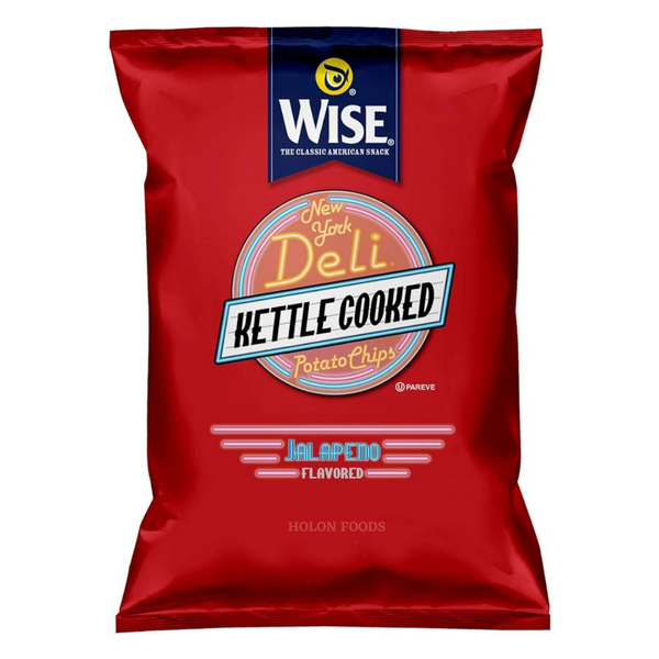 Wise New York Deli Kettle Cooked Potato Chips 1 oz
