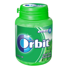 Wrigley's Orbit Spearmint Gum Jar 2.25 oz