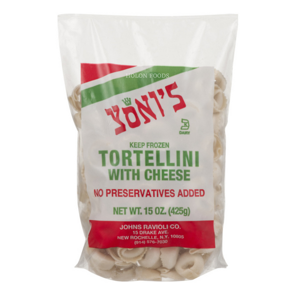 Yoni's Cheese Tortellini 15 oz