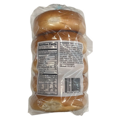 Yossi's Pita Sliced Jumbo Plain Bagels 5 ct