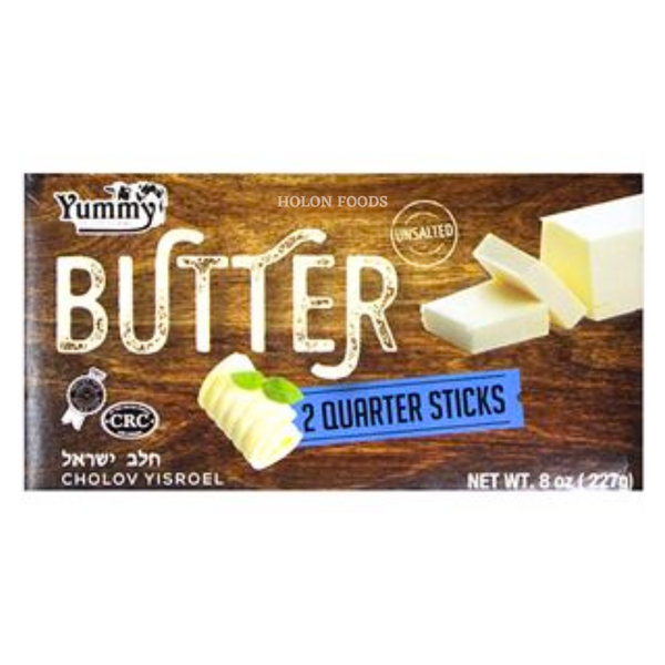 Yummy Unsalted Butter Quarter Sticks 8 oz