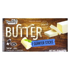 Yummy Unsalted Butter Quarter Sticks 8 oz