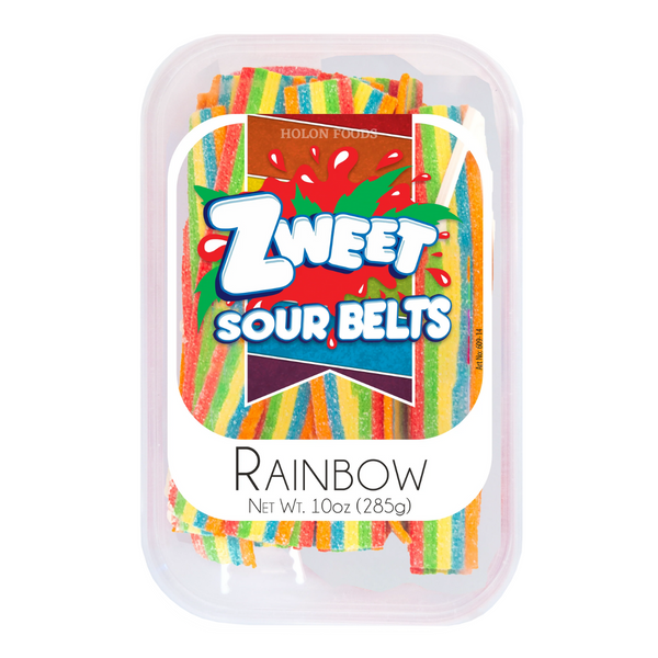 Zweet Rainbow Sour Belts 24 ct