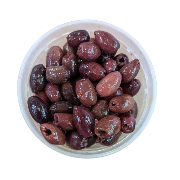 Holon Greek Black Olives 16 oz