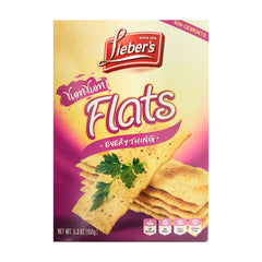 Lieber's Flat Everything Crackers 5.3 oz