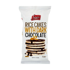 Lieber's Dark Chocolate Coated Rice Cakes 3.1 oz