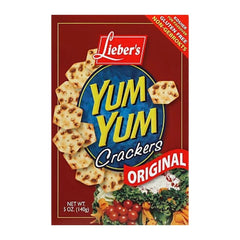 Lieber's Gluten Free Yum Yum Crackers Original 5 oz