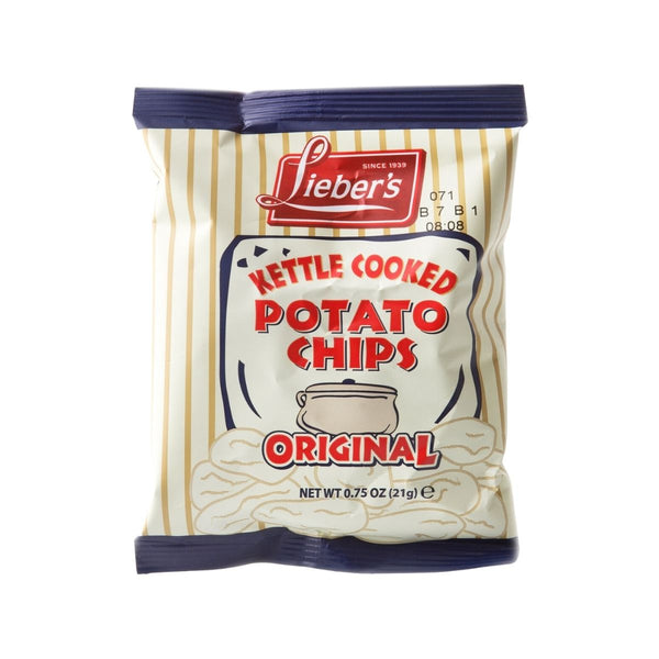 Lieber's Kettle Cooked Potato Chips Original 0.75 oz