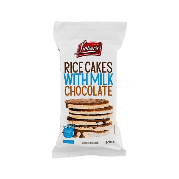 Lieber's Rice Cakes with Milk Chocolate 3.1 oz