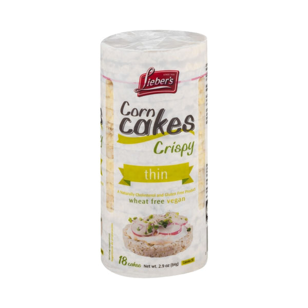 Lieber's Thin Crispy Corn Cakes 2.9 oz