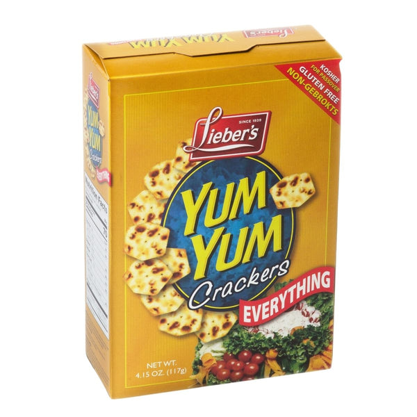 Lieber's Yum Yum Everything Crackers 4.15 oz