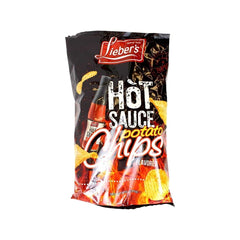 Lieber's Hot Sauce Potato Chips 9 oz