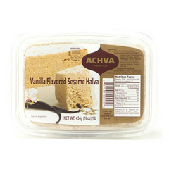 Achva Vanilla Sesame Halva 16 oz
