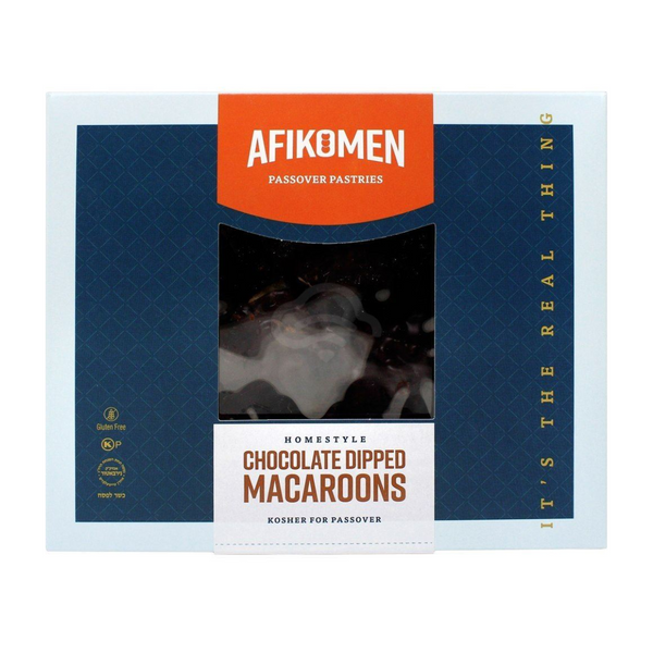 Afikomen Chocolate Dipped Macaroons 12 oz