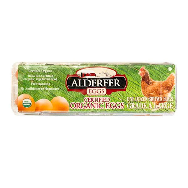 Alderfer Organic Grade A Large Eggs