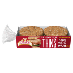 Arnold Whole Wheat Sandwich Thins 12 oz