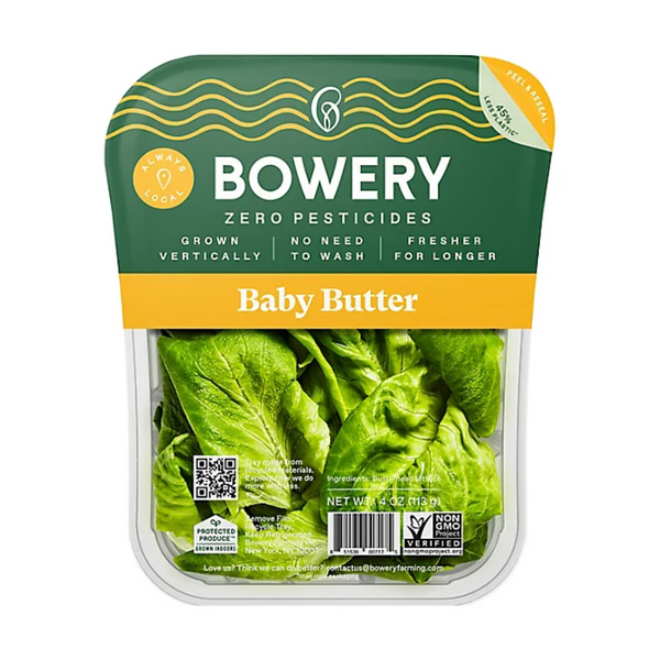 Bowery Mehadrin Baby Butter Lettuce 4 oz