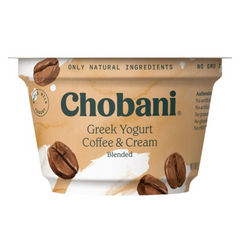 Chobani Coffee & Cream Blended Greek Yogurt 5.3 oz