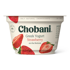 Chobani Strawberry Non-Fat Greek Yogurt 5.3 oz