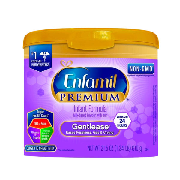 Enfamil Premium Gentlease Gentle Infant Formula Powder 21.5 oz
