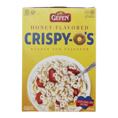 Gefen Gluten Free Crispy-O's Cereal Honey Flavored 6.6 oz