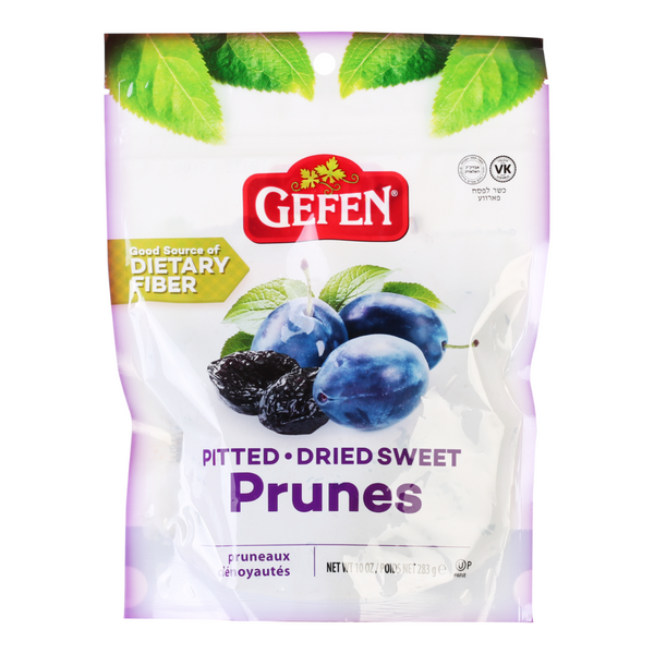 Gefen Dried Pitted Prunes Pouch 10 oz