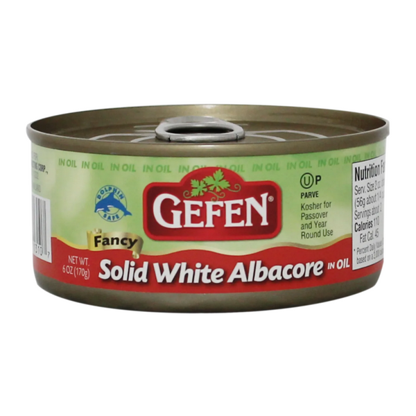 Gefen Solid White Albacore Tuna in Oil 6 oz