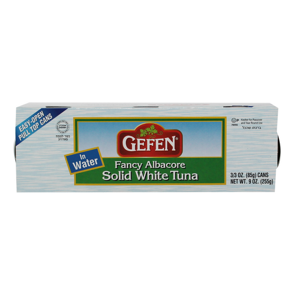 Gefen Solid White Tuna Water 3 ct
