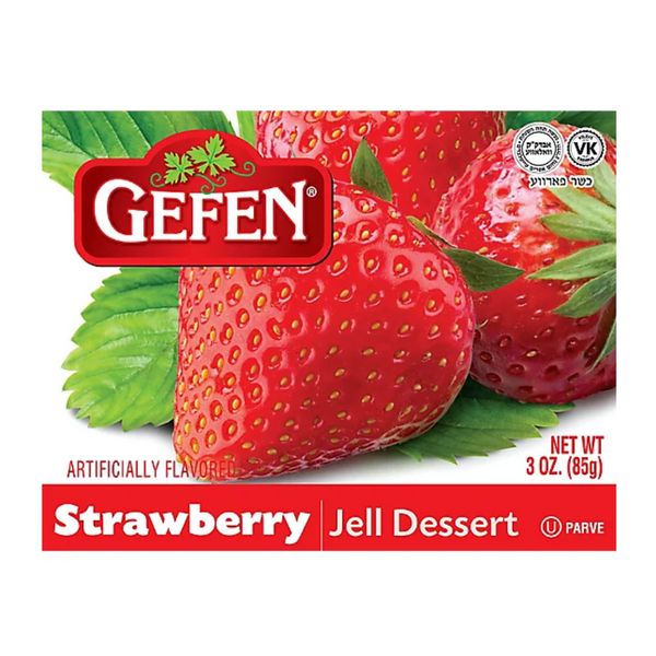 Gefen Strawberry Jello 3 oz