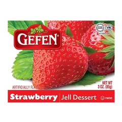 Gefen Strawberry Jello 3 oz