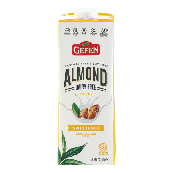 Gefen Sweetened Almond Milk 33.8 oz