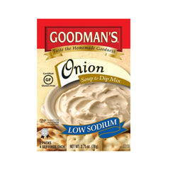 Goodman's Low Sodium Onion Soup & Dip Mix 2.75 oz
