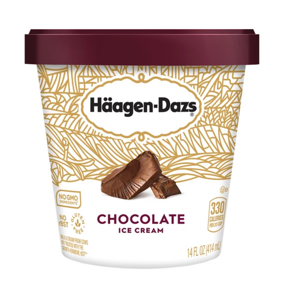 Haagen-Dazs Chocolate Ice Cream 14 oz